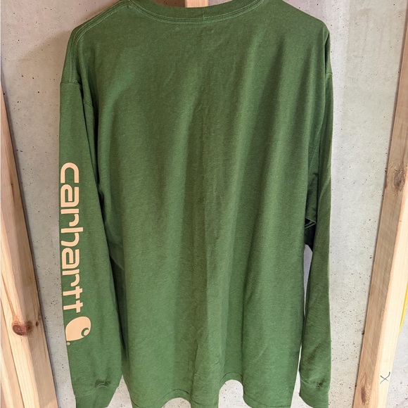 Carhartt Men’s Long Sleeve Loose Heavyweight Tee Large - Picture 3 of 3